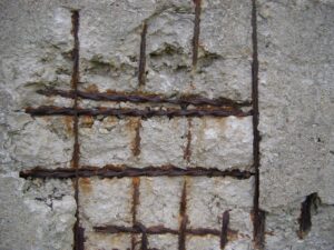 betonacél háló korrózió
